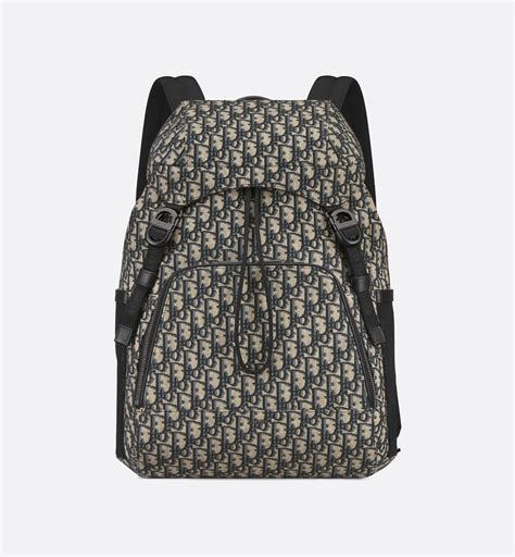 dior 8 backpack with flap|Dior 8 Backpack with Flap Black Dior Oblique Jacquard .